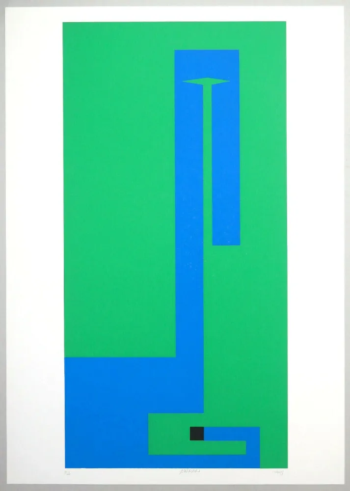 Сериграфия Munari - Positivo Negativo