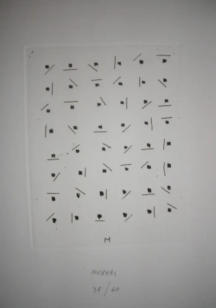 Офорт Munari - The international avant garde 2