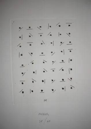 Офорт Munari - The international avant garde 2