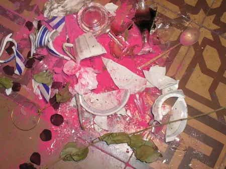 Сериграфия Muñoz - Bodegons trencats 1