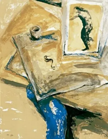 Литография Muñoz - Dibuixos antics II