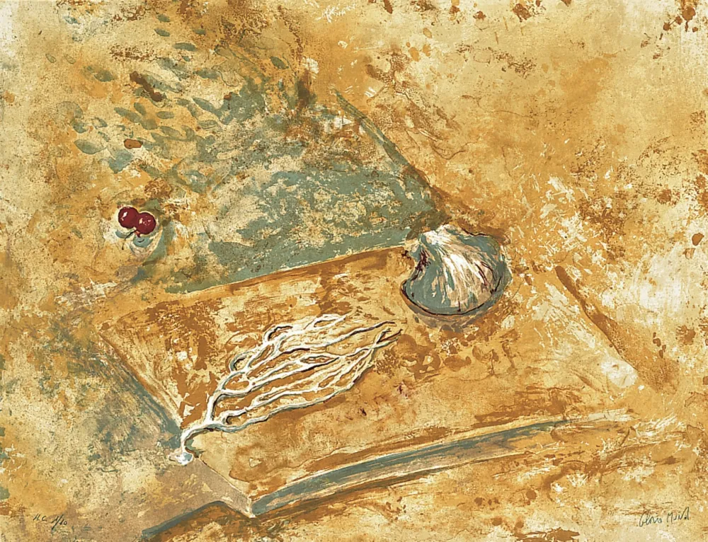 Линогравюра Muñoz - Mediterrani