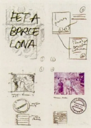 Литография Muntadas - Fet a Barcelona