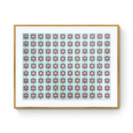 Сериграфия Murakami - 108 Earthly Temptations