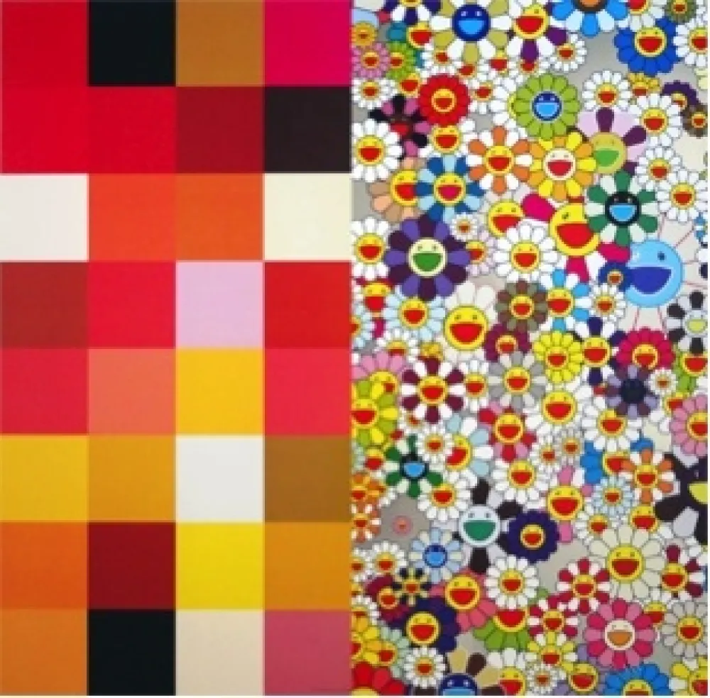 Литография Murakami - Acupuncture Flowers