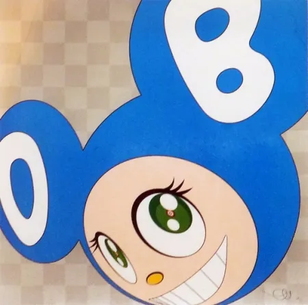 Литография Murakami - And Then, And Then... (Aqua Blue)