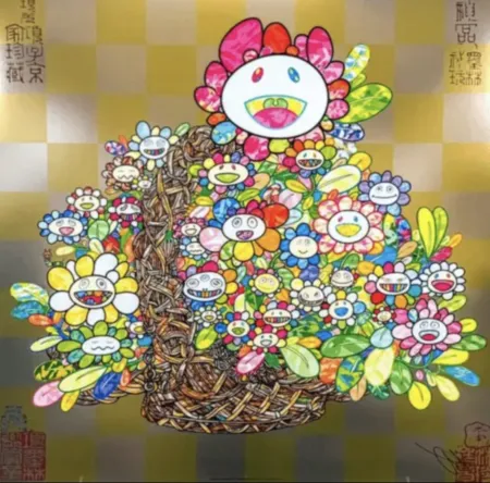 Гашение Murakami - Bouquet in a Basket