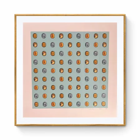 Сериграфия Murakami - COIN and other Cryptocoins