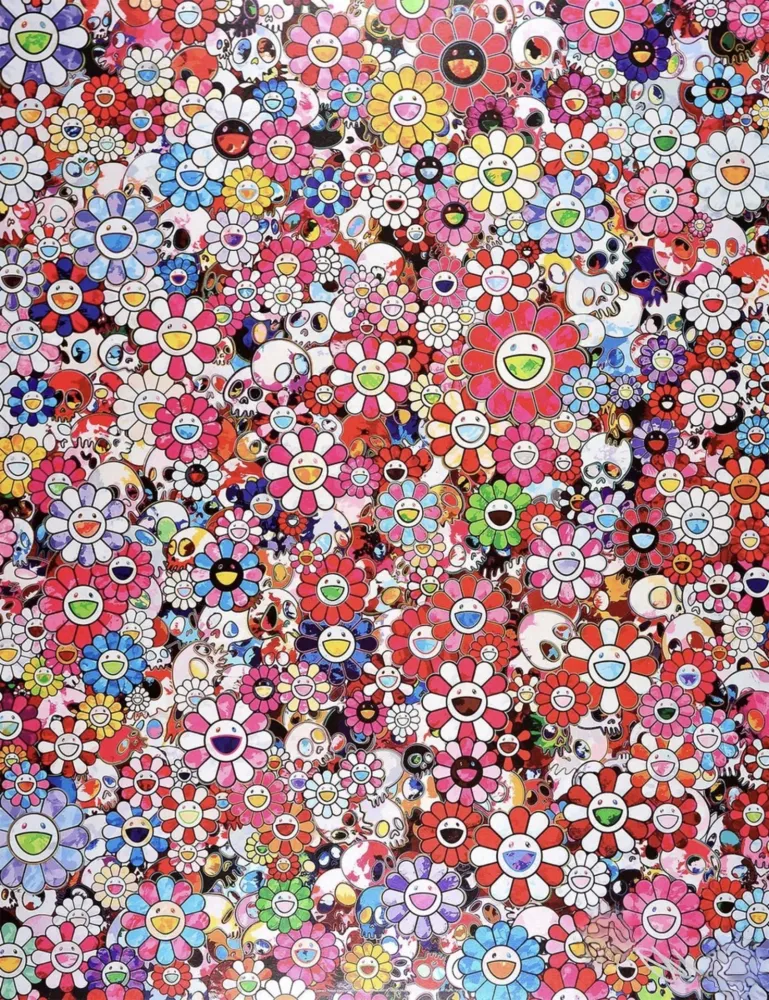 Литография Murakami - Dazzling circus: Embrace peace and darkness within thy heart