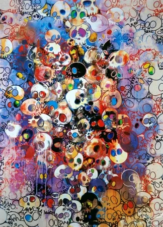 Литография Murakami - I have left my love far behind... Their smell, every Memento