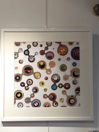 Литография Murakami - Jellyfish Eyes white