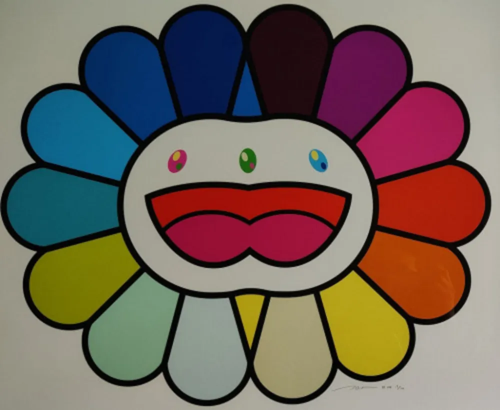 Многоэкземплярное Произведение Murakami - Multicolor Double Face: White