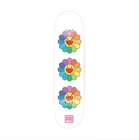Нет Никаких Технических Murakami - Rainbow Flower Skate Deck