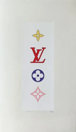 Сериграфия Murakami - Superflat Colorful Monogram