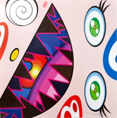 Литография Murakami - Untitled II from We Are the Square Jocular Clan,