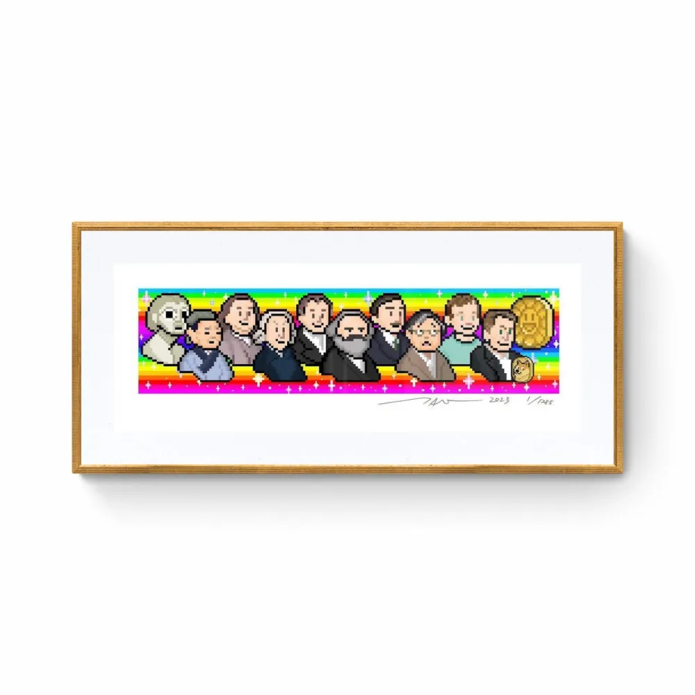 Сериграфия Murakami - What are the meanings of currency