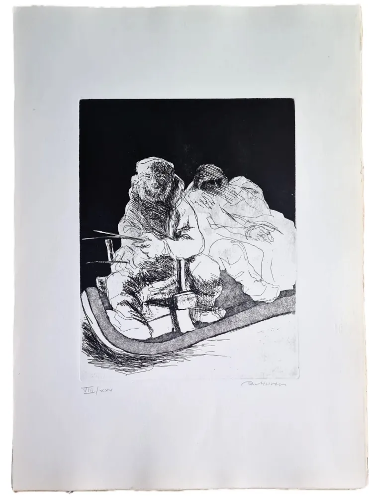 Офорт Murer - Ghe rivarem a baita?