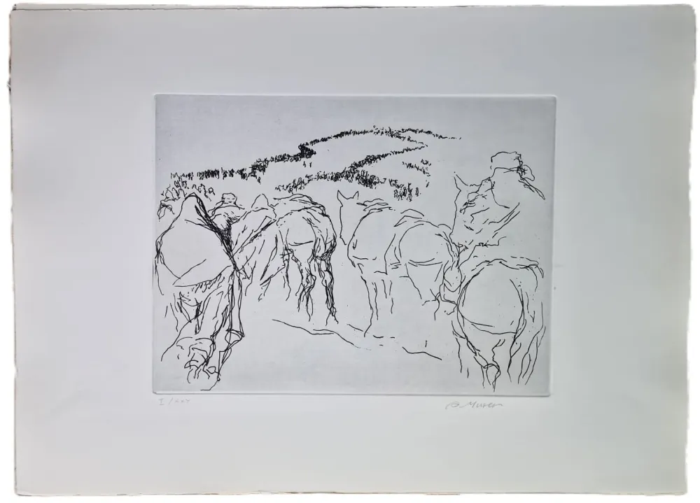 Офорт Murer - Ghe rivarem a baita?