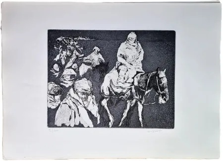 Офорт Murer - Ghe rivarem a baita?