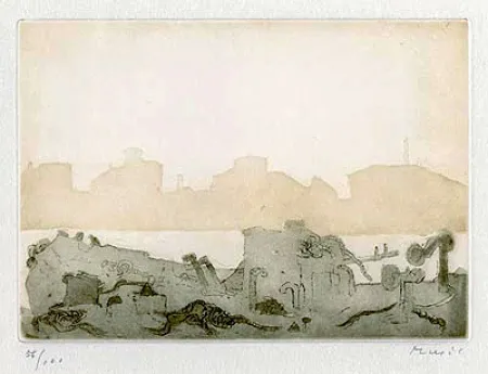 Гравюра Music - Canale della Giiudecca