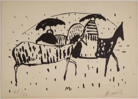 Литография Music - Cavallini