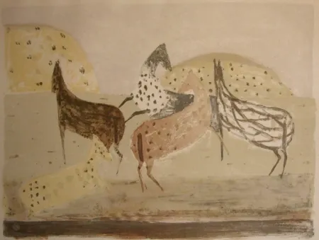 Литография Music - Cavallini