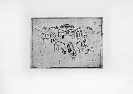 Гравюра Сухой Иглой Music - Cavallini