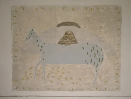 Литография Music - Cavallino Azzurro