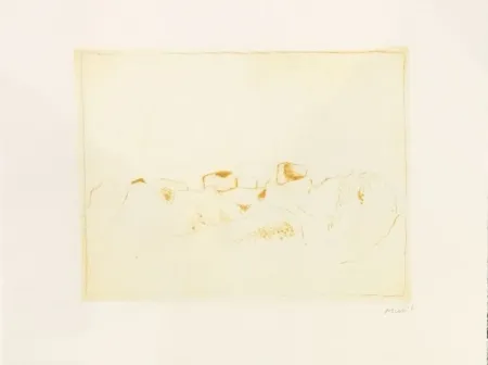 Гравюра Music - Jardins déserts peut-être 