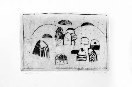 Гравюра Music - Motif dalmate