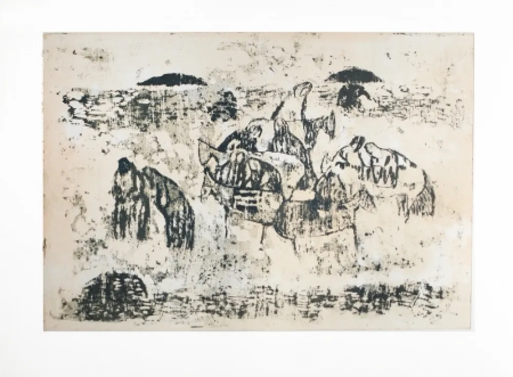 Гравюра Music - Motif dalmate