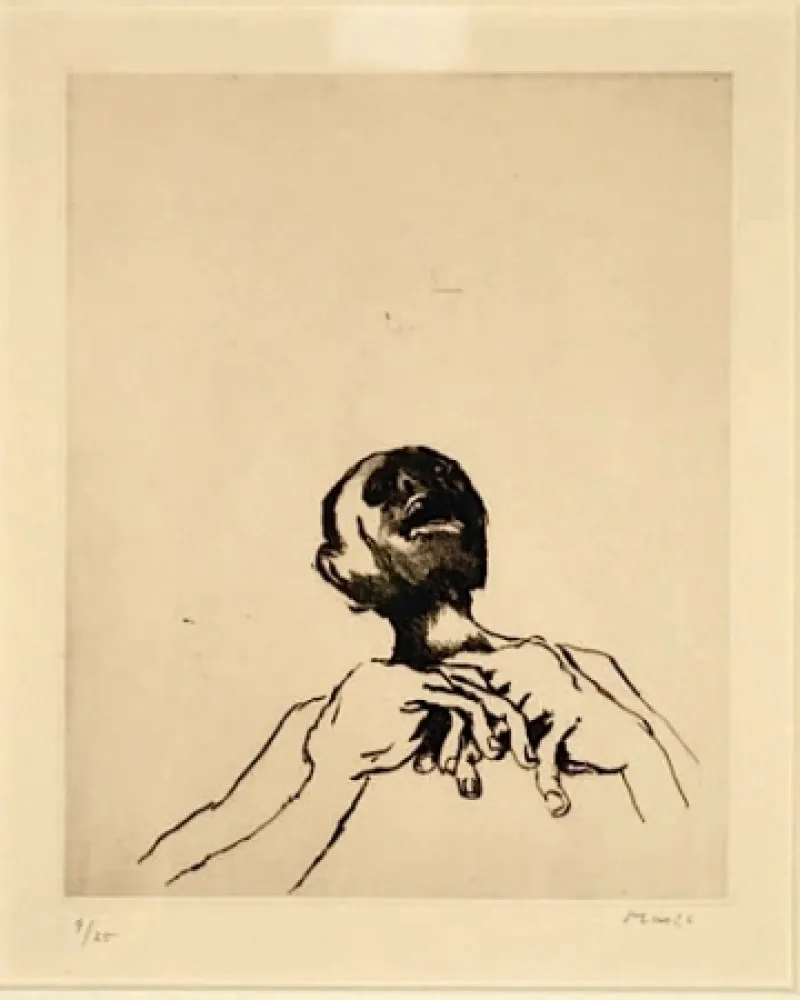 Гравюра Сухой Иглой Music - Nous ne sommes pas les deniers