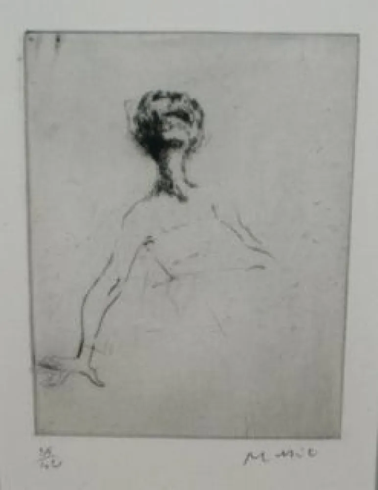 Гравюра Сухой Иглой Music - Nous ne sommes pas les derniers 