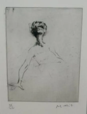 Гравюра Сухой Иглой Music - Nous ne sommes pas les derniers 