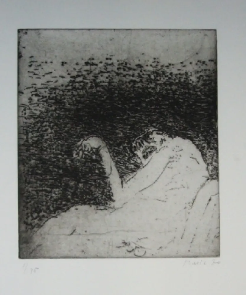 Офорт Music - Nous ne sommes pas les derniers