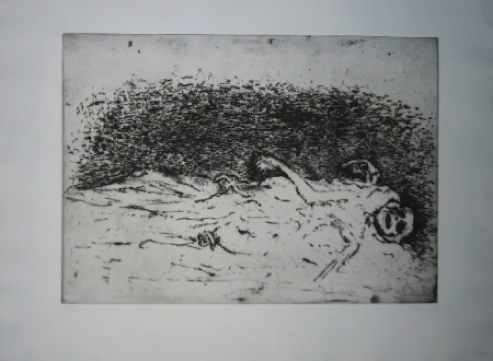 Офорт Music - Nous ne sommes pas les derniers