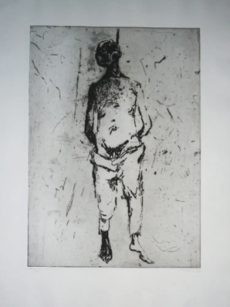 Офорт Music - Nous ne sommes pas les derniers