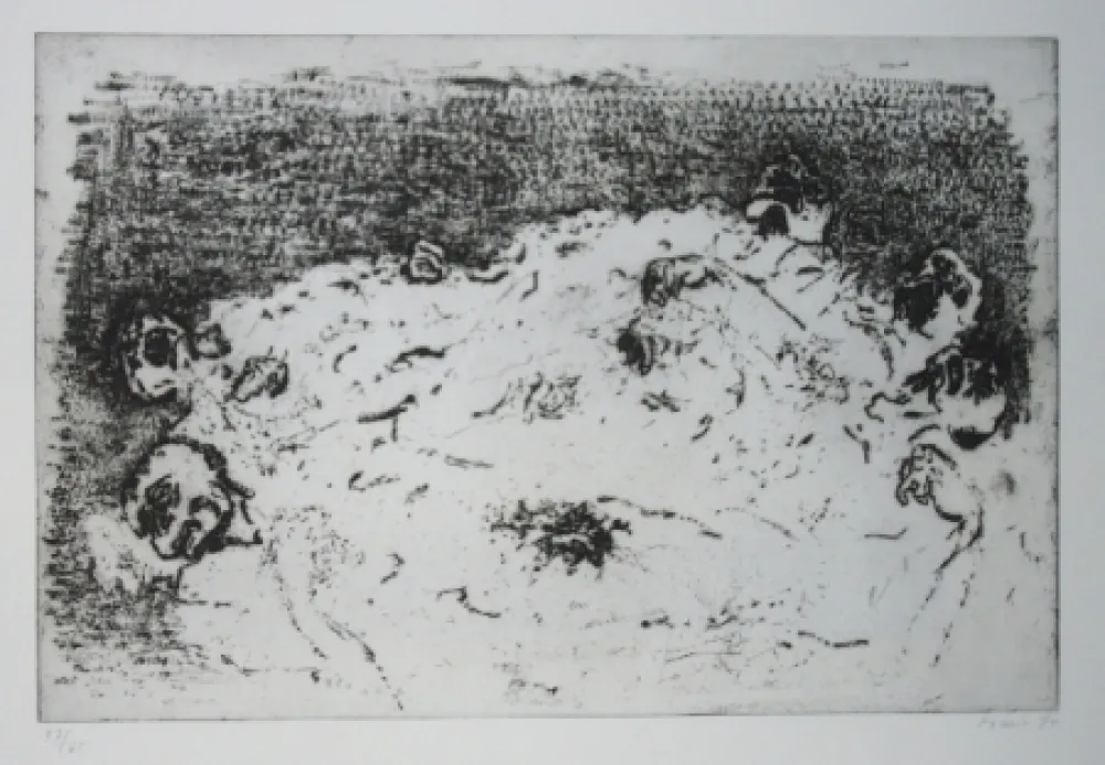 Офорт Music - Nous ne sommes pas les derniers