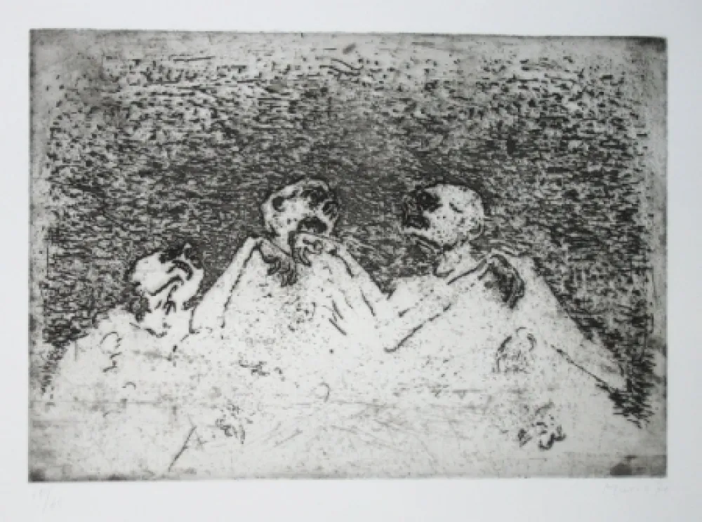 Офорт Music - Nous ne sommes pas les derniers