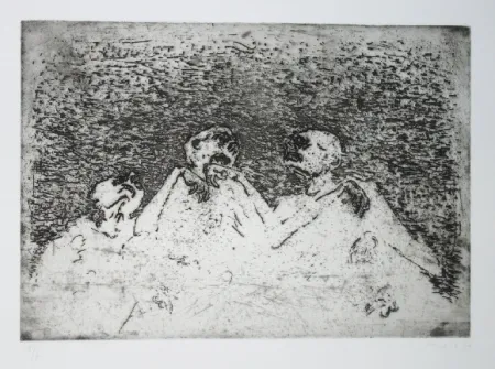 Офорт Music - Nous ne sommes pas les derniers