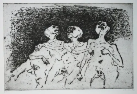 Офорт Music - Nous ne sommes pas les derniers