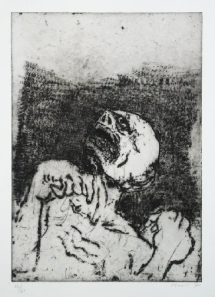 Офорт Music - Nous ne sommes pas les derniers