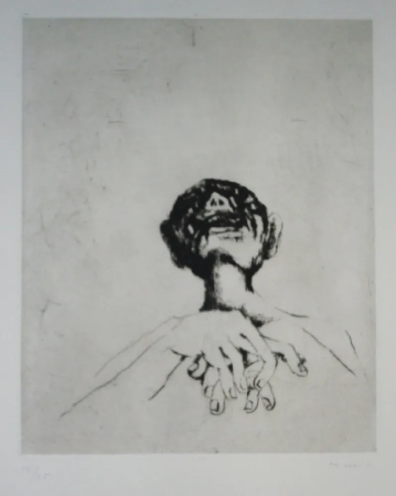 Гравюра Сухой Иглой Music - Nous ne sommes pas les derniers