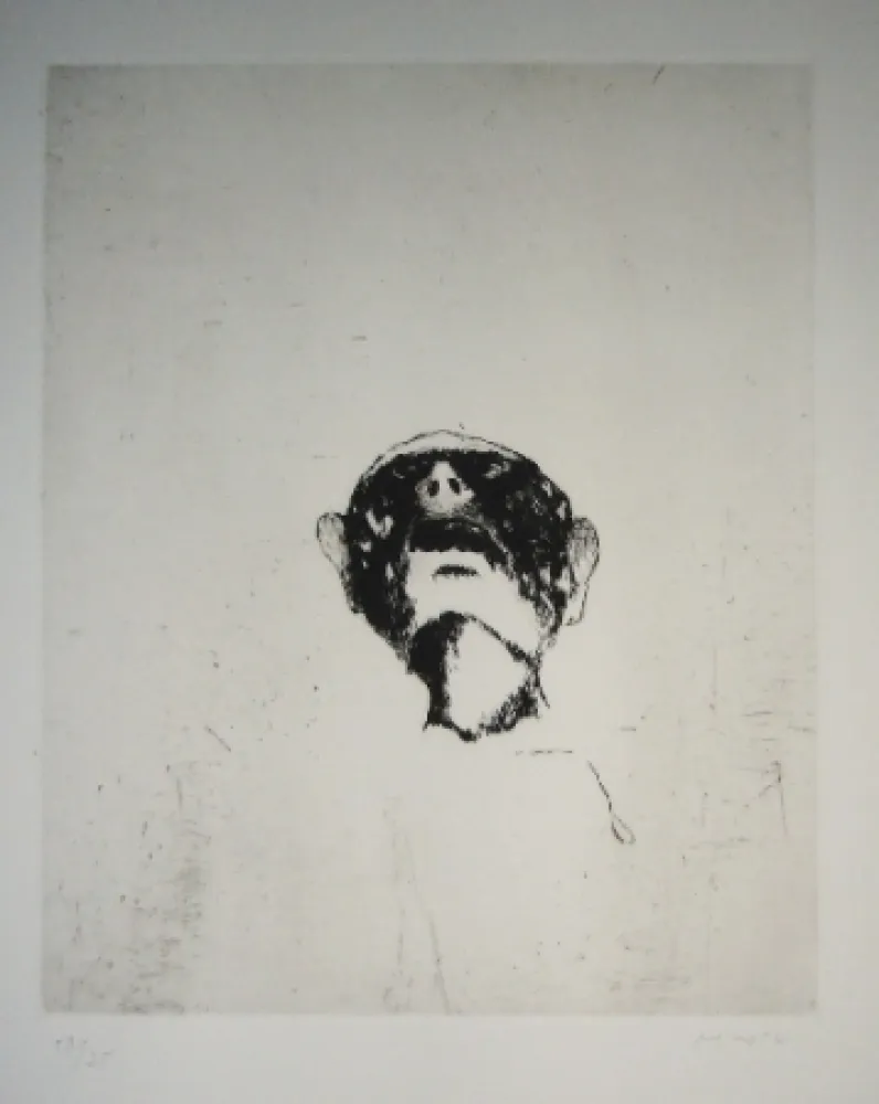 Гравюра Сухой Иглой Music - Nous ne sommes pas les derniers