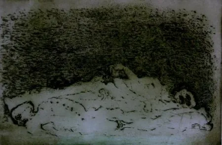 Офорт Music - Nous ne sommes pas les derniers