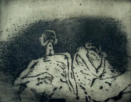 Офорт Music - Nous ne sommes pas les derniers