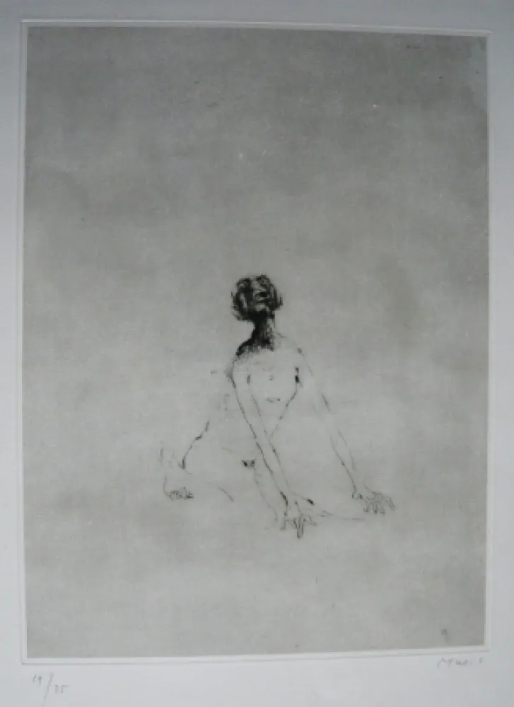 Гравюра Сухой Иглой Music - Nous ne sommes pas les derniers