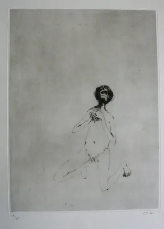 Гравюра Сухой Иглой Music - Nous ne sommes pas les derniers