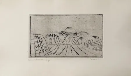 Гравюра Music - Paesaggio senese