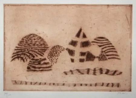 Офорт И Аквитанта Music - Paesaggio Senese